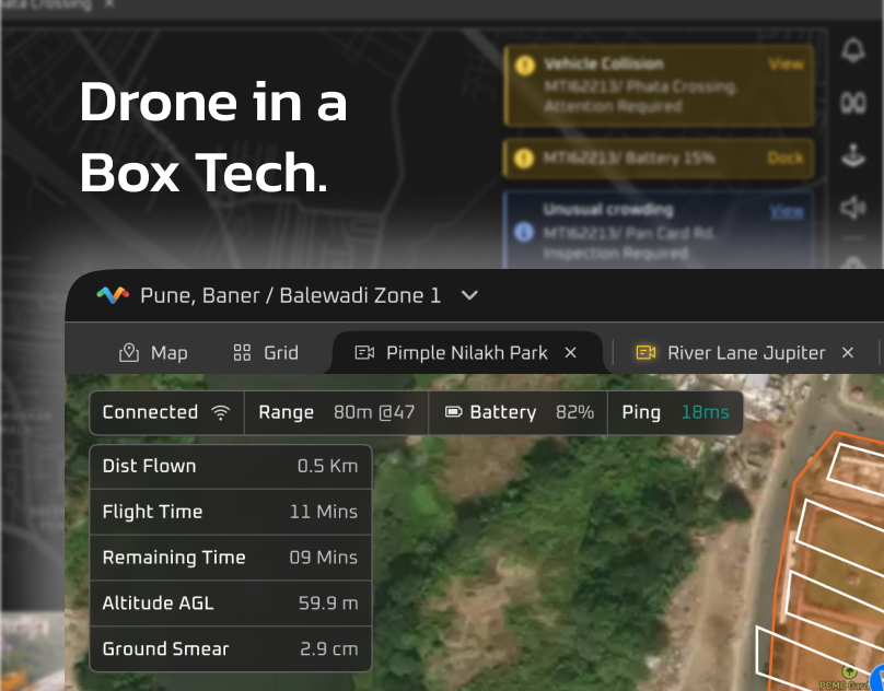 Drone in a Box (DiaB) Fleet Management